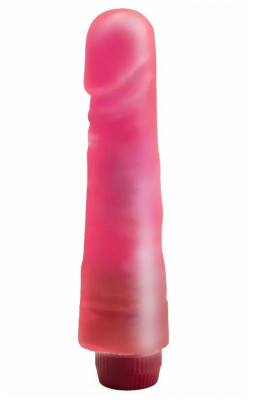 Гелевый вибромассажер в форме фаллоса арт. 221100
