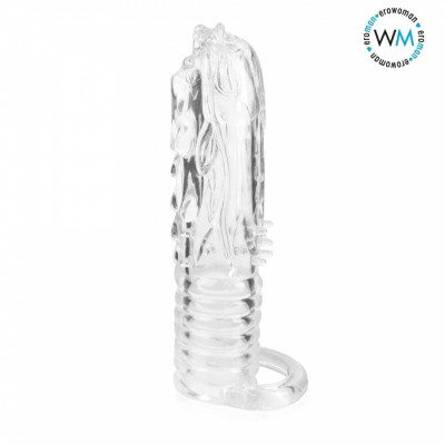 Насадка закрытая в форме дракона Crystal Sleeve Dragon арт. EE-10101