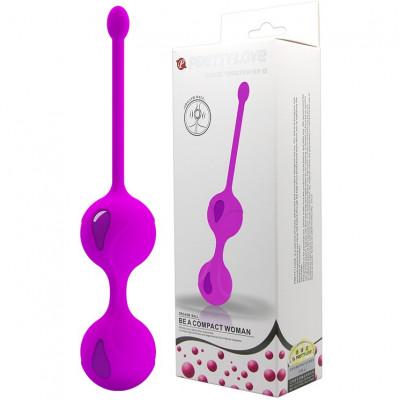 Вагинальные шарики на сцепке Kegel Tighten Up II Pretty Love арт. BI-014491