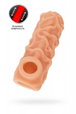 Насадка реалистичная с дополнительной стимуляцией KOKOS арт. NS 004-L