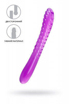 Двусторонний фаллоимитатор с рельефом A-Toys by TOYFA Frica арт. 762008