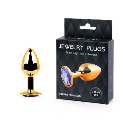 Анальная втулка Golden Plug Small арт.GS-15