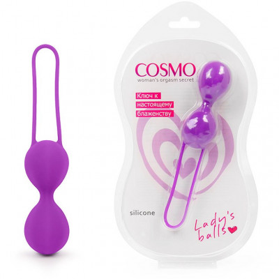 Вагинальные шарики со смещенным центром тяжести Cosmo арт. CSM-23135