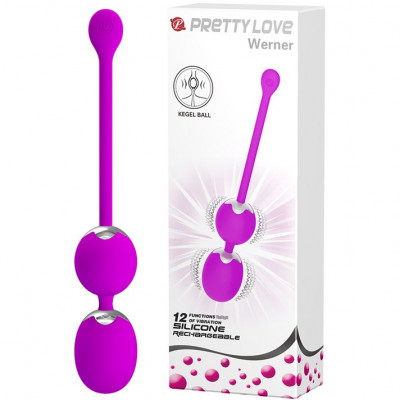 Вагинальные виброшарики с дистанционным пультом Willie-Youth Pretty Love арт. BI-014548W