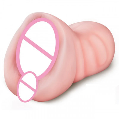 Реалистичный мастурбатор с двумя отверстиями арт. MQ06-SK