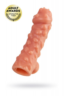 Насадка реалистичная с дополнительной стимуляцией KOKOS арт. CS.003-L