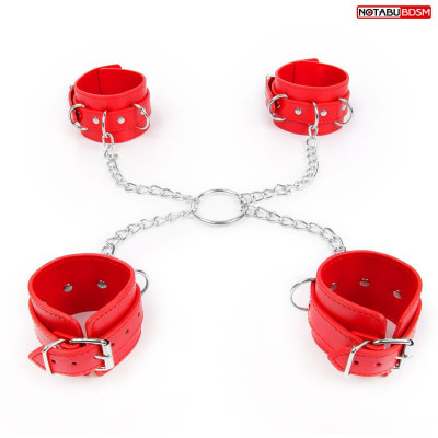 Оковы для рук и ног на цепочках арт. NTB-80582