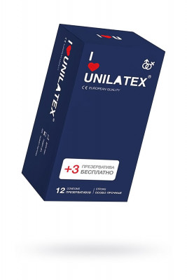 Презервативы особопрочные UNILATEX EXTRA STRONG, 12 шт арт. 3022