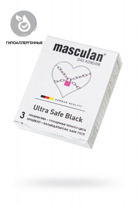 Презервативы УЛЬТРАПРОЧНЫЕ MASCULAN 4 ULTRA, 3 шт