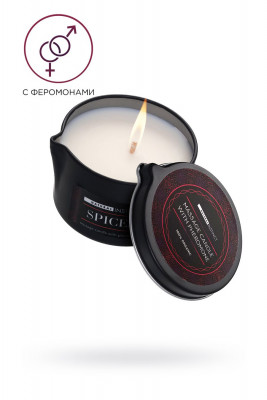 Массажная свеча ароматическая с феромонами Natural Instinct, Пряности арт. 5904
