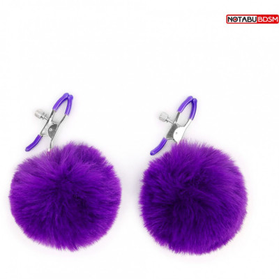 Зажимы для сосков с пушком арт. NTB-80607