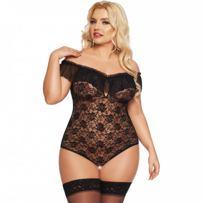 Соблазнительное боди SoftLine Collection Kamila, XXXL арт. 1899110