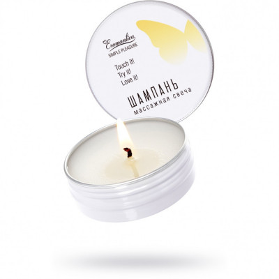 Массажная свеча Eromantica Шампань арт. 512038