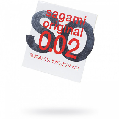 Презервативы полиуретановые Sagami Original 0.02 арт. 708