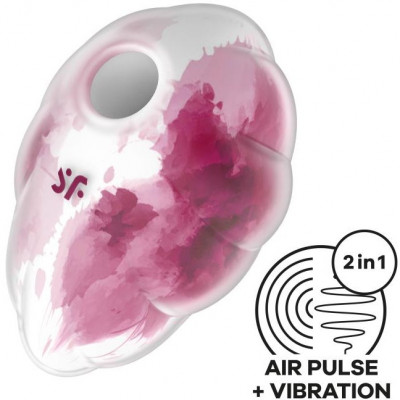 Вакуум-волновой бесконтактный стимулятор клитора Satisfyer Cloud Dancer арт. 4049687