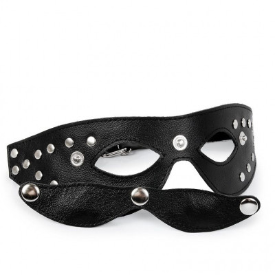 БДСМ-маска из кожи арт. NTB-80352