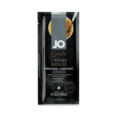 Вкусовой лубрикант на водной основе Sachet JO Gelato Creme Brulee, саше арт. JO79029-T