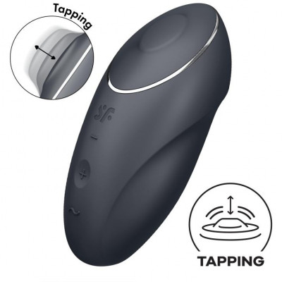 Вибростимулятор с функцией жидкий воздух Satisfyer Tap & Climax 1 арт. 4046013