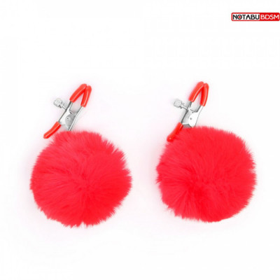 Зажимы для сосков с пушком арт. NTB-80606