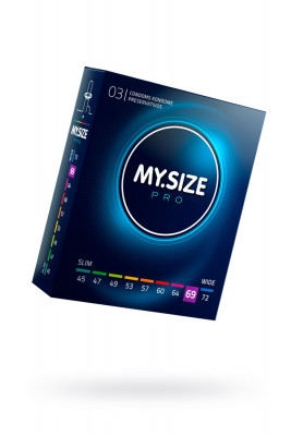 Презервативы увеличенного размера MY.SIZE размер 69 арт. 134