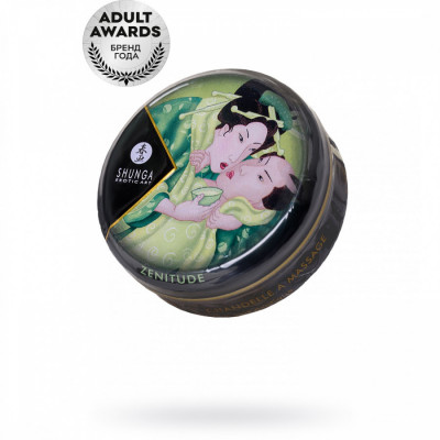 Массажная свеча Shunga, Зелёный чай арт. 274611