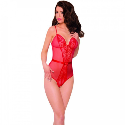 Боди c интимным вырезом SoftLine Collection Linda, S/M арт. 184136