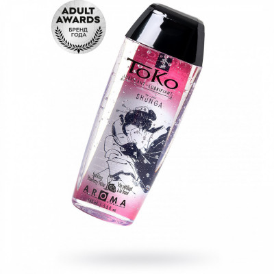 Лубрикант на водной основе Shunga Toko Aroma, клубника и шампанское арт. 276401