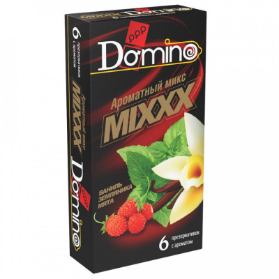 Презервативы DOMINO Classics Ароматный Микс, 6 шт