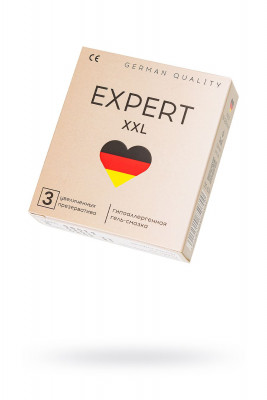 Презервативы Увеличенного размера EXPERT XXL, 3 шт арт. 201-0700