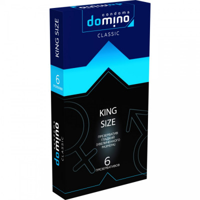 Презервативы DOMINO CLASSIC KING SIZE, 6 шт арт. 08687