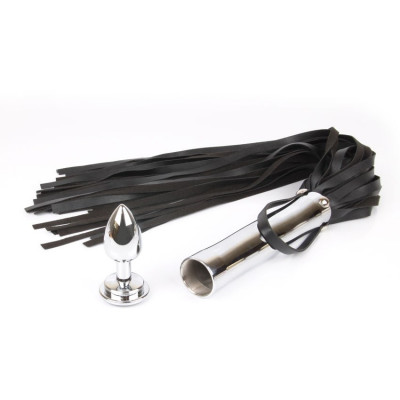 Плеть с металлической ручкой-втулкой арт. NTB-80485