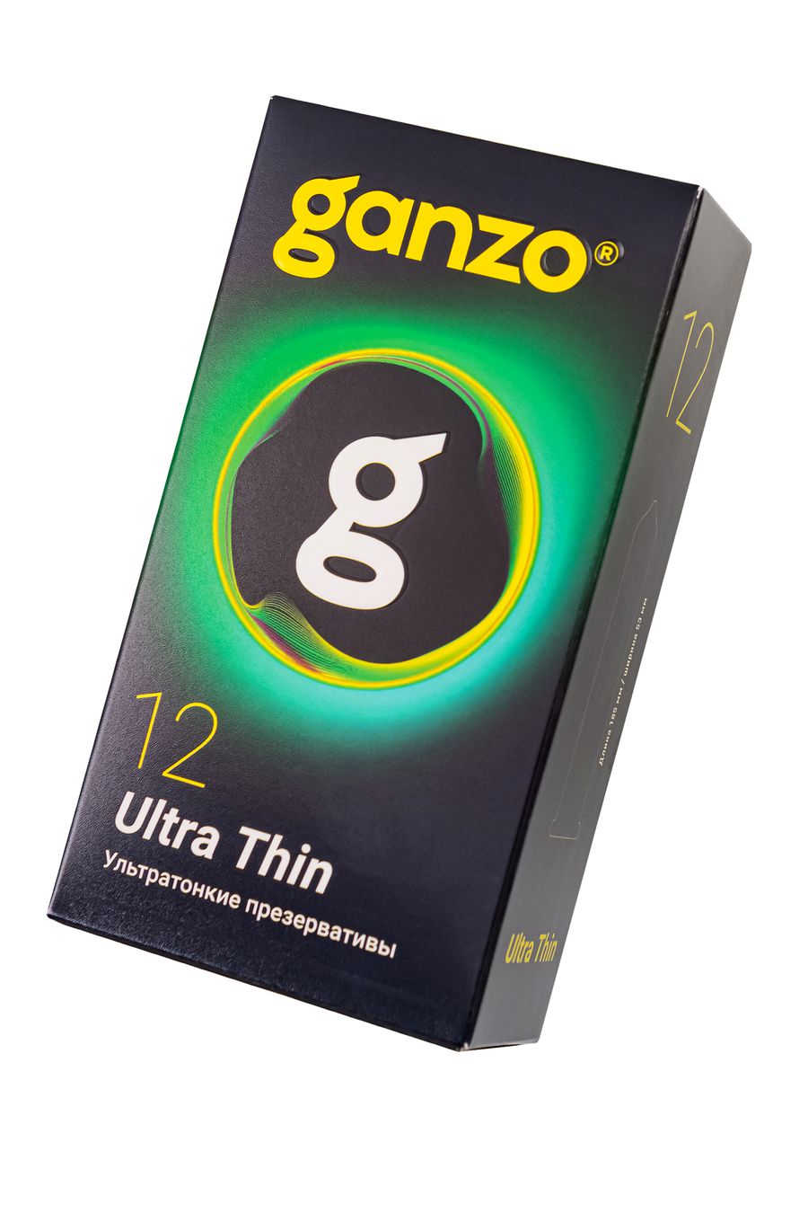 Презервативы супертонкие Ganzo ULTRA THIN, 12 штт