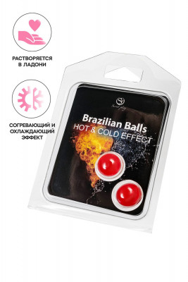 Массажное масло с охлаждающим и разогревающим эффектом Secret Play Brazilian Balls арт. 3629