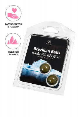 Массажное масло с ледяным эффектом Secret Play Brazilian Balls арт. 3700