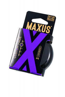 Презервативы Maxus Custom Made 60 гладкие X-Edition, 3 шт арт. 605