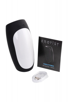 Мастурбатор с подогревом и электростимуляцией Erotist Hailstorm арт. 543004