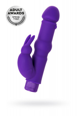 Вибратор с клиторальным стимулятором в виде кролика TOYFA A-Toys арт. 761028
