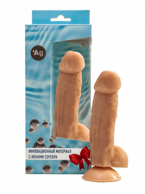 Фаллоимитатор с ионами серебра с присоской № 5 арт. 9101-05 BX DD