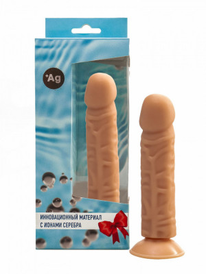 Фаллоимитатор с ионами серебра с присоской № 24 арт. 9101-24