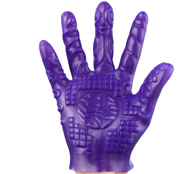 Перчатка для стимуляции с различными рельефами арт. EH2009-607LV