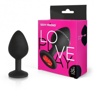Силиконовая анальная втулка Sexy Friend арт. SF-70501-16