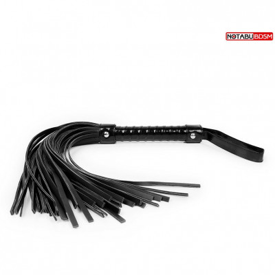 Плетка с лаковой блестящей ручкой арт. NTB-80530