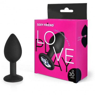 Силиконовая анальная втулка Sexy Friend арт. SF-70500-01