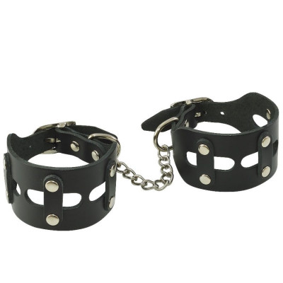 Наручники из натуральной кожи Цезарь арт. 3404-1