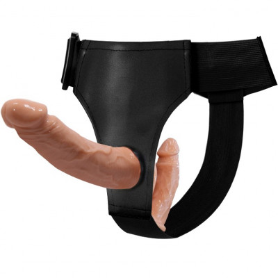 Фаллоимитатор двойной на трусиках Ultra Passionate Harness арт. BW-022077