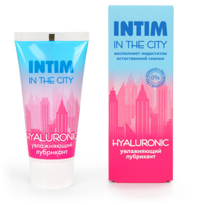 Лубрикант увлажняющий INTIM IN THE CITY HYALURONIC арт. LB-60008m
