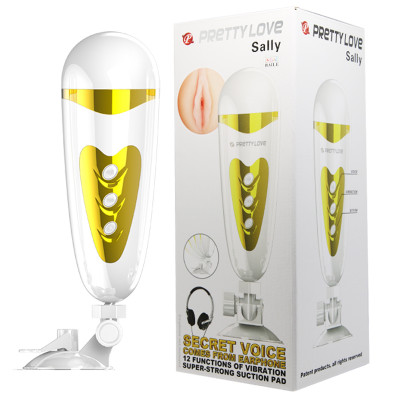 Мастурбатор с вибрацией Pretty Love Sally арт. BM-00900T50