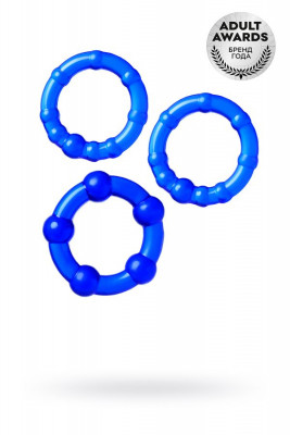 Набор из трех эрекционных колец TOYFA A-toys арт. 769004-6