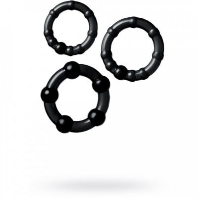 Набор из трех эрекционных колец TOYFA A-toys арт. 769004-5