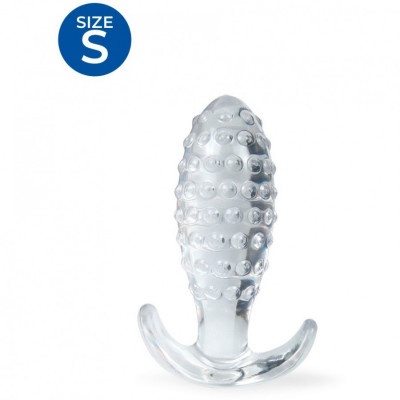 Рельефная анальная втулка Anal Pleasure арт. SEM-55298